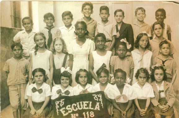 Foto de 1944, Escuela Pública No. 118
