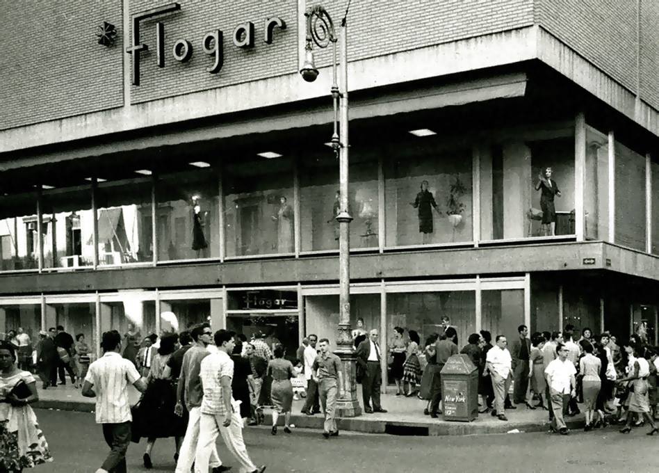 Galiano y San Rafael, 1958