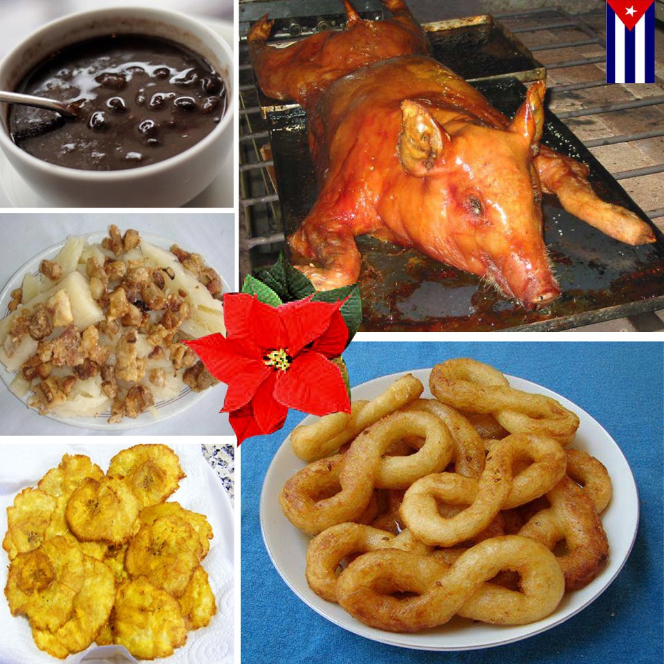 Menú navideño típico&nbsp;cubano