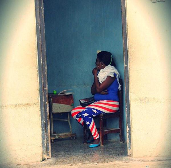 La nueva moda: lucir la bandera&nbsp;americana