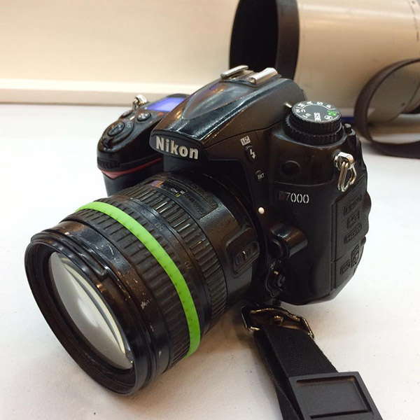 Nikon usada por Yander Zamora