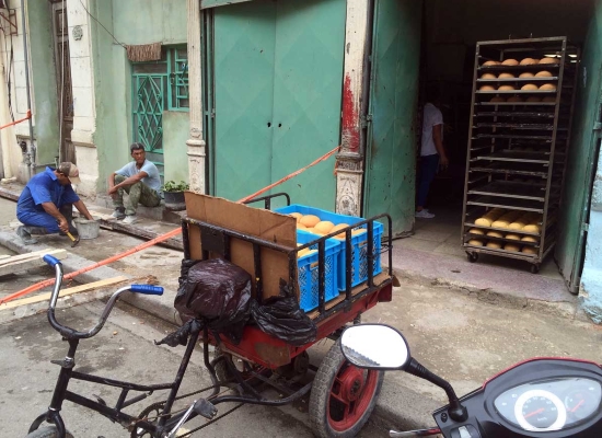 El mercado negro del pan normado