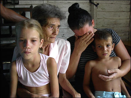 Niños cubanos de padres emigrados