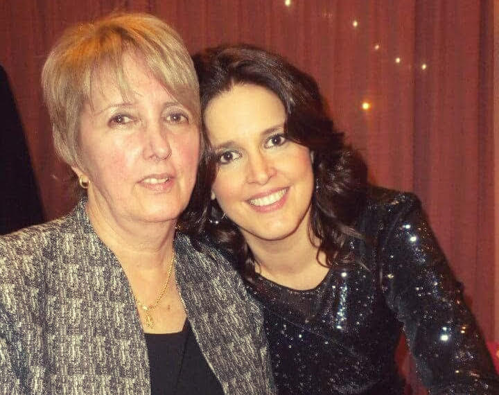 Vivi y Mariana, el 31 de diciembre de 2012.