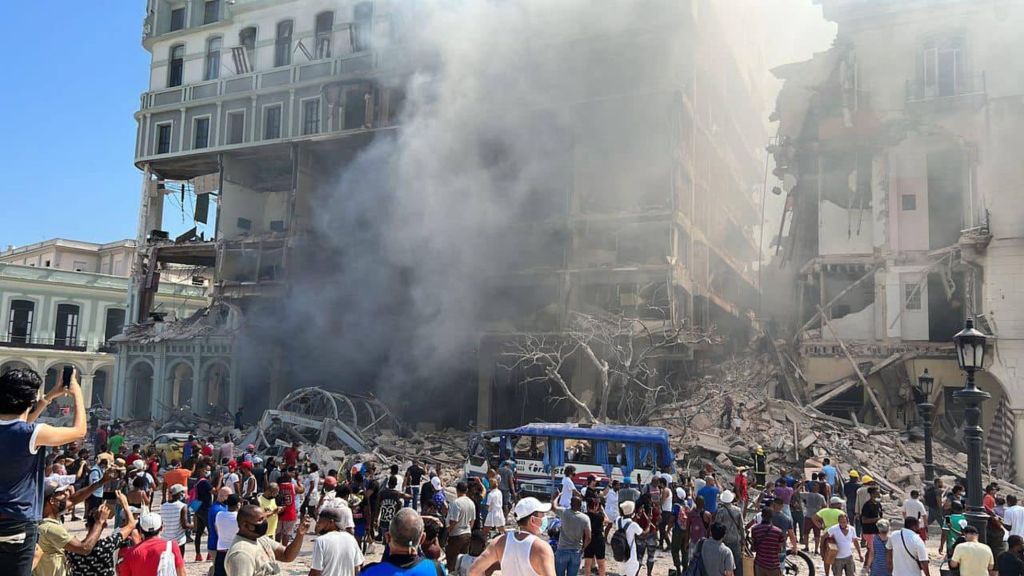 La explosión del Hotel&nbsp;Saratoga