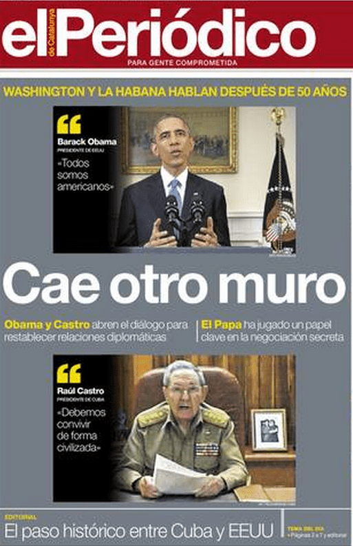 Humo y cintillos de prensa