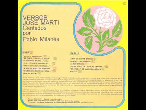 Pablo Milanés le canta a José Martí